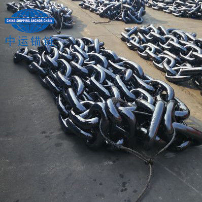 Catena d'ancoraggio dipinta nera di collegamento del perno del rifornimento della fabbrica